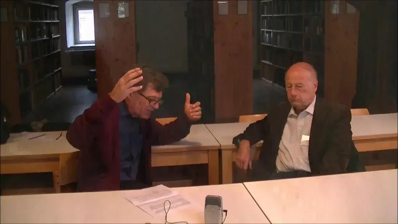 Gespräch mit Jean-Claude Zehnder beim Bachfest Tübingen am 3. Oktober 2018